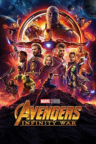 1art1 The Avengers - Infinity War, Kinoplakat Poster 91 x 61 cm, ohne Rahmen