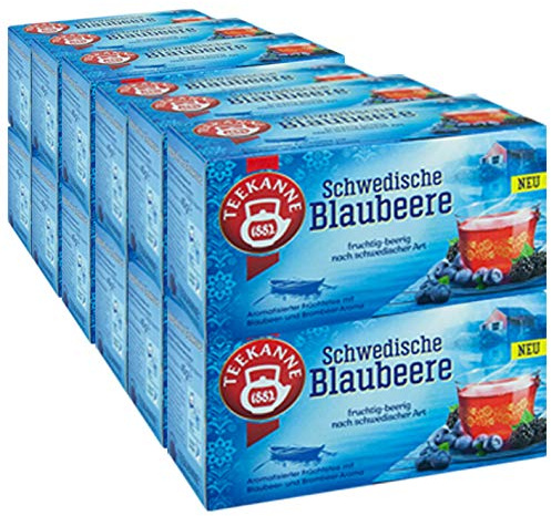Teekanne Schwedische Blaubeere, 12er Pack