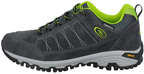 Brütting Herren Mount Adams Low Outdoor- & Trekkingschuh, Anthrazit Lemon, 40 EU