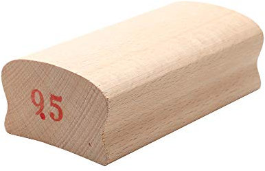 Hordion 9.5 Radius Sanding Block Fret Leveling Fingerboard Luthier Tool for Acoustic or Electric Bass Guitar