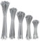 UKCable-Ties Cable Ties Silver/Grey Strong Premium Nylon Cable Ties (25, 300mm x 4.8mm)