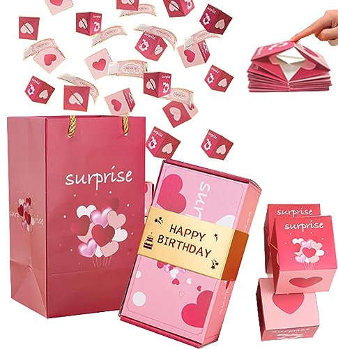 Surprise Box Gift Box Creating The Most Surprising Gift,Kreative üBerraschungsbox,üBerraschungsbox Explosionsbox Diy Fotoalbum,Geschenkbox üBerraschungsbox Explosionsbox (C,20BOX)