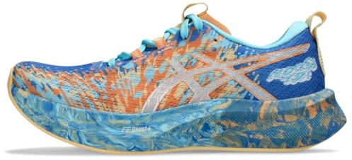 ASICS Women's Noosa TRI 16 Running Shoes, Nature Blue/Faded Orange, 40 EU