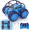 ifollower Direktladung Ferngesteuertes Auto, 15km/h 4WD Amphibienfahrzeug Stunt Auto, 2.4GHZ 360° Drehung Buntem LED-Licht Monstertruck Offroad Spielzeug, Geschenke für Kinder ab 3 Jahre