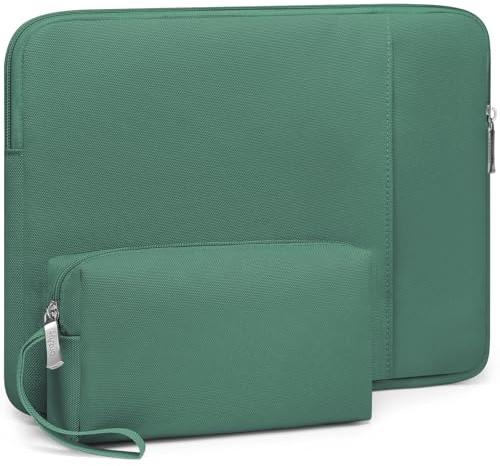 HYZUO 13 Zoll Laptoptasche Hülle Set für MacBook Air M5, Dschungel Grün | für MacBook Air 13 M5-M1 A3449 2026-2018, MacBook Neo 13, MacBook Pro 13 M2/M1 2026-2016, iPad Pro/Air 13, XPS 13,Surface Pro