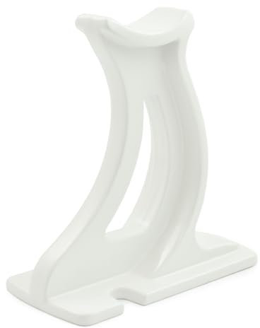 Hot Flow Single Traffic White Column Radiator Foot - 100mm High Compatible with Column Radiators & Cast Iron Radiators. Ideal Product to Support The Weight of Column Radiators.