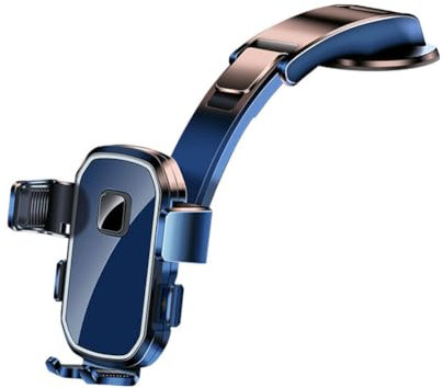 ZDYTPATX Support De TéLéPhone Voiture pour Fiat 500L 2014+, Ventouse RéGlable Smartphones Rotatif Porte Telephone IntéRieur Accessoires