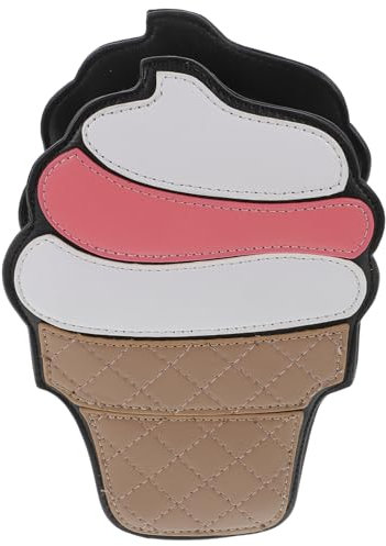 Elegante Eiscreme-UmhäNgetasche FüR Damen Und MäDchen, Mit Abnehmbarer Schulterkette, Kompakt Und Leicht, Ideal FüR Freizeit Und Alltag