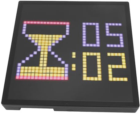 LED Pixel Art Display -Bildschirm, 16x16 DIY -Anpassungspixel Cloud Digital Bilderrahmen mit App -Steuerung für Spielraumdekoration, Geschäftswerbung