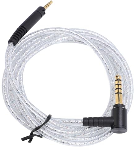 Yosoo Health Gear Cavo per Cuffie Bilanciato da 2,5 Mm a 4,4 Mm per HD598 HD599 HD558 HD518 HD569, Sostituzione Cavo Audio da,92 Piedi