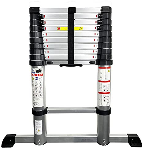 Abbey Access Telescopic Soft Close Extension Ladder 3.2m