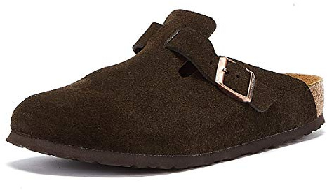 Birkenstock Boston SFB, Men’s Clogs, Brown (Marron Mocca Marron Mocca), 8 UK (42 EU)