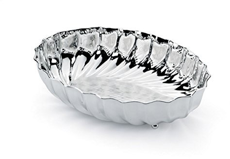Ciotola Ovale Argentato Argento Sheffield cod.52043806 cm 31x21 by Varotto & Co.