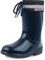 Ladeheid Stivali Bambino e Bambina in Gomma PVC Stivaletti Impermeabili per Ragazzi e Ragazze Calzature Antipioggia per Bimbi Resistenti all'Acqua LA-972 (Blu Scuro/Nero 23 EU)