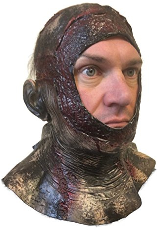 Halloween-Maske, Stil verrottende, blutige Haube, für den ganzen Kopf, vs Jason, Halloween Teil VII 7, Horror-Maske