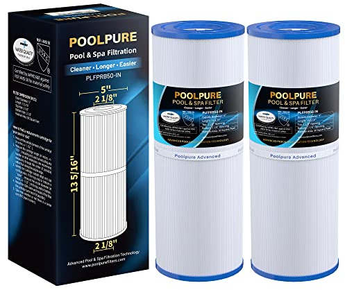 POOLPURE PLFPRB50IN Filtro Spa Sostituisce Pleatco PRB50IN, Unicel C4950, Filbur FC2390, Jacuzzi J210J220J235J245J275, Guardian 41321202, 373045, 81750 00, 5X.. 13 filtri per vasca