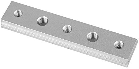 T-Schiene Nut Gehrungsschiene Jig aus Aluminiumlegierung, T-Schrauben-Befestigungsnut, für Holzbearbeitungswerkzeuge, Tischfräser (100 mm)