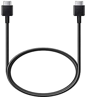 Samsung - Originalkabel Typ C auf Typ C, 1 m, Schwarz (EP-DA705BBE)