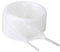 sourcing map 2 paires de lacets plats en fil de neige de 2,5 cm de large lacets transparents pour baskets blanc 120cm/47