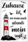 schilderkreis24 - Blechschilder Lustiger Spruch “Zuhause ist, wo Man auch Abends Moin SAGT” Deko Platt Dialekt Hafen Hamburg Metallschild Schild Norden Leuchtturm Geschenkidee 20x30 cm