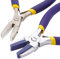 BENECREAT 2PCS Pinza A Doppia Ganascia in Nylon Set Pinze per Formare Fili con Ganasce Trasparenti e Blu per Progetti di Fabbricazione Artigianale di Perline Fai da Te