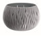 Prosperplast BOWL SANDY de plástico CON depósito en color Gris piedra, 30 (alto) x 47,8 (ancho) x 47,8 (profundo) cms