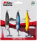 Abu Garcia Toby Blinker Angelköder - 3er Pack - Klassischer Blinker für Lachs, Meerforelle, Forelle, Barsch, Seelachs, Makrele