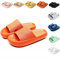 Sumvov Cozyslides Original Damen Schlappen 100% EVA Super Weich Rutschfest Badeschuhe Cozislides Original Hausschuhe Damen Herren,Orange,40/41 EU