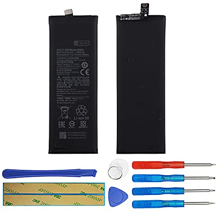 Duotipa Batterie de rechange BM52 compatible avec Xiaomi CC9 PRO NOTE10 Note 10 Pro avec outils
