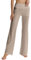 LaiEr Damen Bootcut Yogahose mit Taschen, hohe Taille, ausgestelltes Bootleg Yoga Workout Hose mit Seitentaschen, Hellbraun,L
