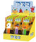 PEZ- Boîte présentoir de 12 blisters Halloween (1 distributeur + 1 recharge de bonbons aux fruits)