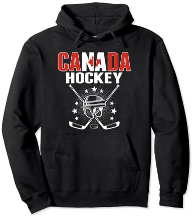 Canada Ice Hockey Fans Trikot – Support Canadian Hockey Team Pullover Hoodie