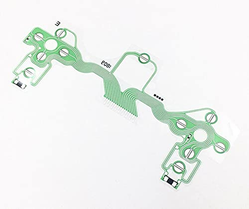 2x Replacement Controller Green Conductive Film Keypad Flex Cable Ribbon for PS4