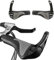 Mesee Poignées de Guidon de Vélo Ergonomique, 1 Paire Poignées VTT Antidérapant en Caoutchouc et Aluminium Corne Grip de Vélo Poignée pour Bike Vélo VTT Bicyclette