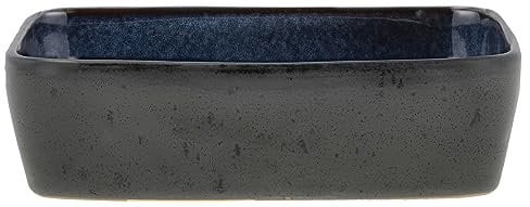 BITZ Auflaufform 19 x 14 x 5,3 cm Schwarz/Blau