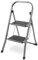 Heavy Duty 2 Step Ladder Foldable Anti-Slip Mat Tread Stainless Steel Stool Ladders Easy To Store Folding Steppladder for Kitchen Home Office Shop Garage