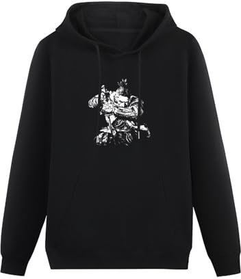 ExbeRt Sekiro Divine Heir Genichirou Ashina Mens Hoody Graphic Clothing Size M