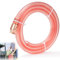 Nutmanel Tuyau Siphon Pompe pour Gaz/Essence/Carburant Eau Auto-amorçante Orange Siphon Tuyau Pompe Shaker Siphon Transfert Shaker Siphon Automatique Pompe