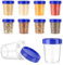 10pcs Salad Dressing Containers with Lids,120ml/4oz Sauce Containers for Lunch Box,Leakproof Small Food Container,Reusable Plastic Dressing Pots for Salad/Snacks/Candy/Yogurt/Meal Prep