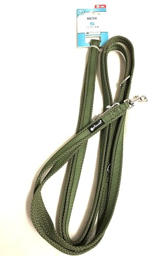 Petlando Mesh Führleine Olive S 3 m/ 1,5 cm