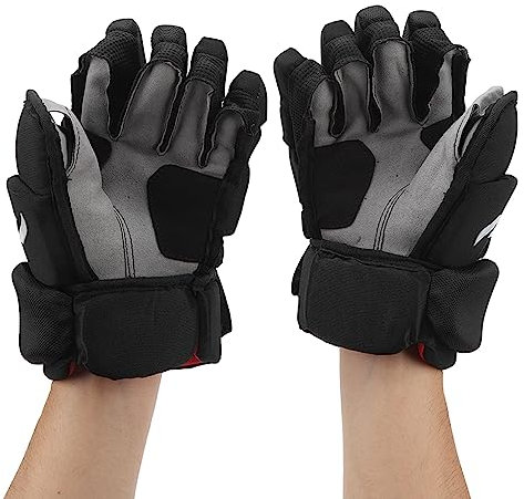 Guantes de Hockey Callejero para niños y jóvenes, Guantes de Hockey Junior, Guantes de Hockey sobre Patines, Equipo de Hockey Callejero (9 Pulgadas)