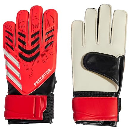 adidas Pred Gl Trn J Fußball-/Fußball-Torwarthandschuhe (ohne Fingersave) für Jungen und Mädchen, Größe 37, Schwarz
