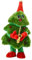 iplusmile Elektrisches Singendes Plüsch Weihnachtsbaum Tanzendes Sprechendes Weihnachtsbaum Weihnachtsmusik Animierte Weihnachtsdekoration Singende Weihnachtsbaum Ornamente