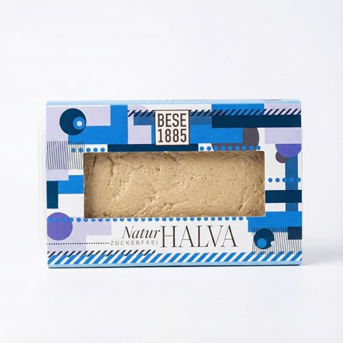 Halva Sin Azúcar Natural 227g – 60% Tahini con Extracto de Dátil