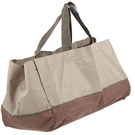 XoYixoYi Firewood Carrier Bag Heavy Duty 600D Oxford Cloth Wood Carrier Log Holder Bag for Indoor Outdoor
