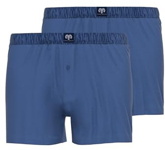 Ceceba Herren Boxershorts Shorts, 2er Pack, Blau (midnight blue 6979), 8X-Large (Herstellergröße: 18)