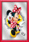 empireposter Disney - Minnie Mouse Loves to Shop - Bedruckter Spiegel mit Kunststoff Rahmen, Kult-Spiegel - Größe 20x30 cm