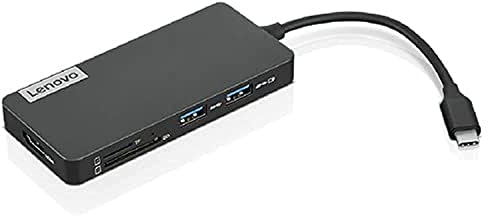 Lenovo USB-C 7-in-1 Hub, Schwarz