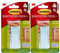 Command 17047 Sawtooth Universal Sticky Nail Damage Free Frame Hanging Hooks (2 Packs)
