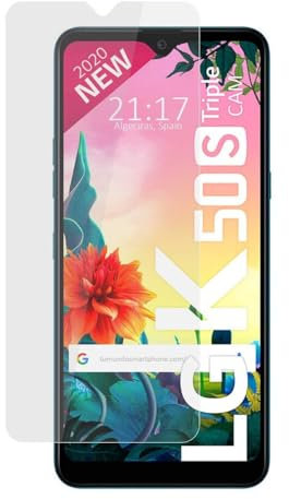 Tumundosmartphone Protector Cristal Templado para Lg K50S Vidrio